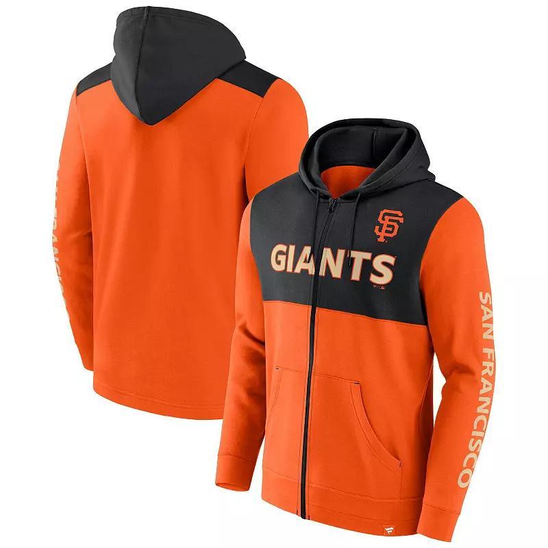 Mens Fanatics Branded /Black San Francisco Giants Ace Hoodie Full-Zip Sweatshirt Product Image