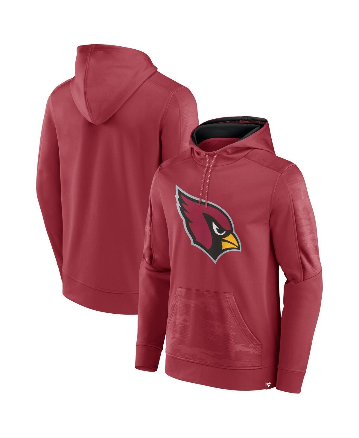 Mens Fanatics Branded Cardinal Arizona Cardinals On The Ball Pullover Hoodie Product Image