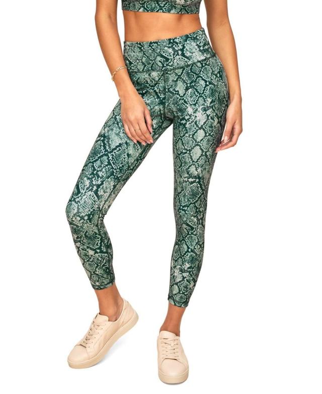 Walkpop Womens Cora Super-Soft Printed 7/8 Legging Product Image