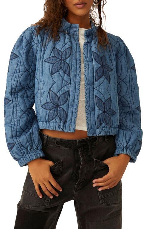 Womens Quinn Cropped Quilted Jacket Product Image