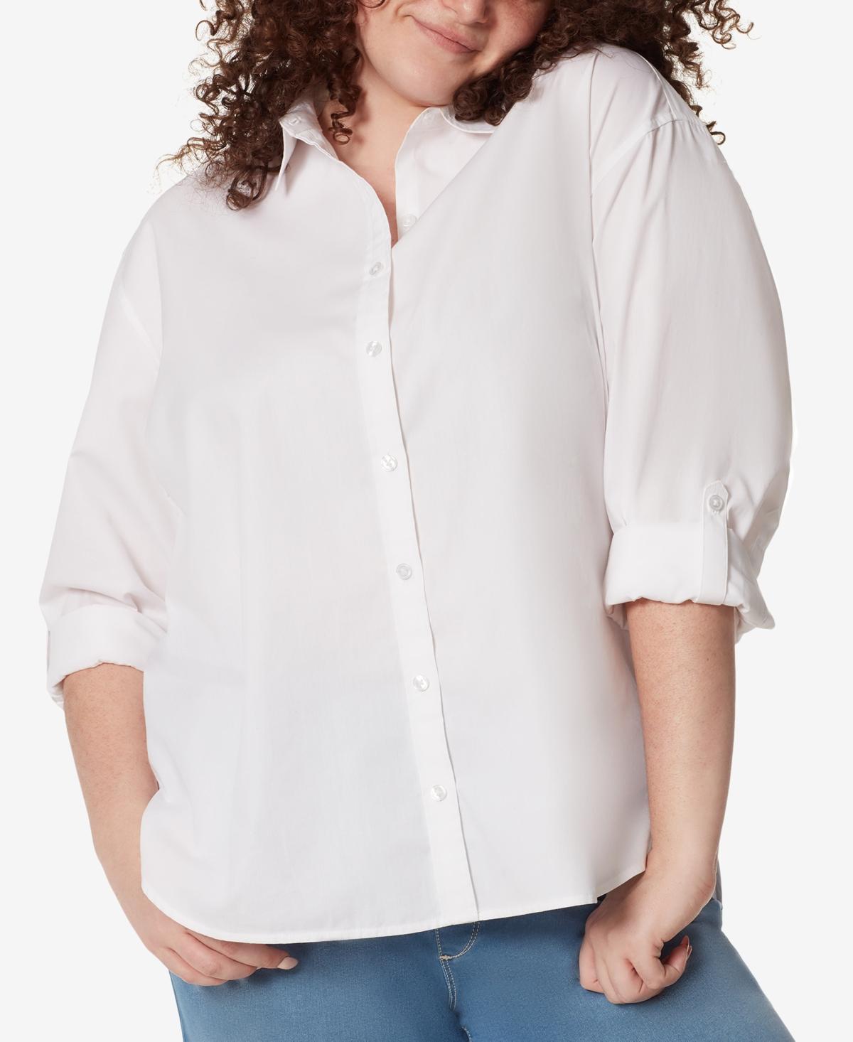 Gloria Vanderbilt Plus Size Amanda Shirt Product Image