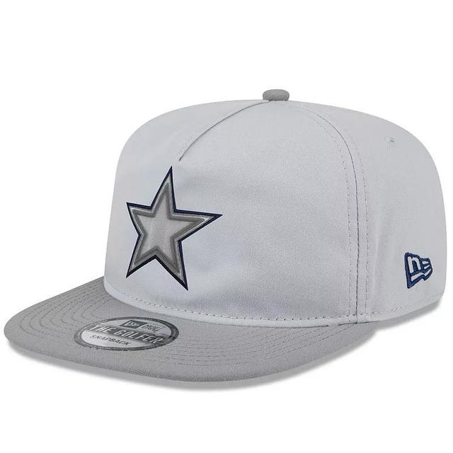 Mens New Era Gray Dallas Cowboys 2024 NFL Training Camp Golfer Snapback Hat Product Image