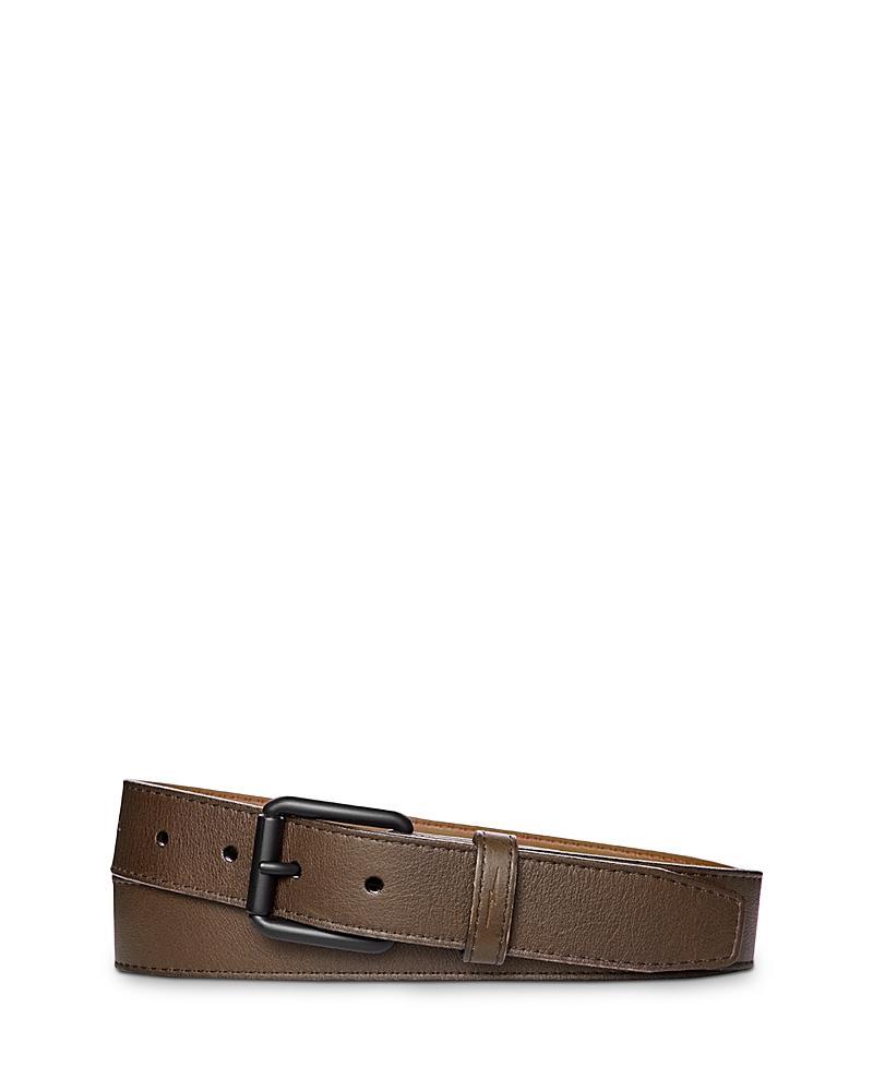 Mens 2-Piece Leather Belt Gift Set Product Image