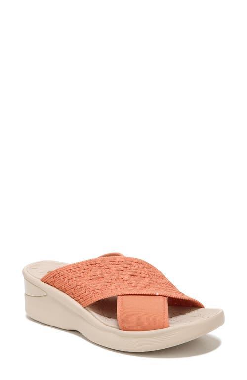 BZees Crisscross Wedge Sandal Product Image