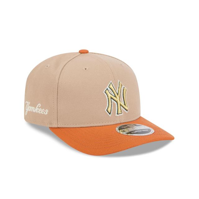 New York Yankees Sandy Rust 9SEVENTY Snapback Hat Male Product Image