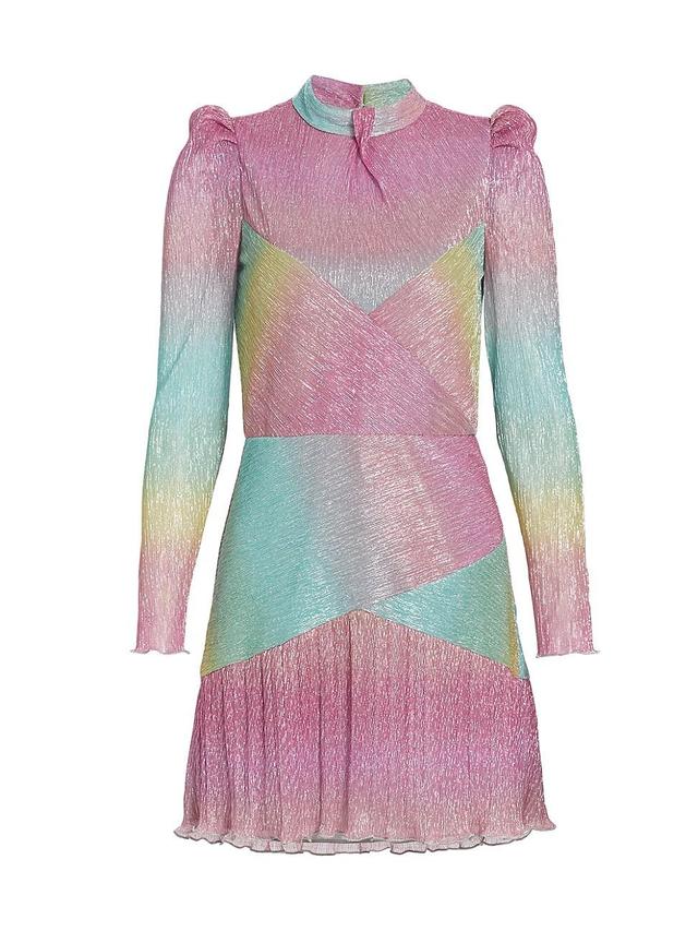 Womens Saydee Metallic Gradient Minidress Product Image