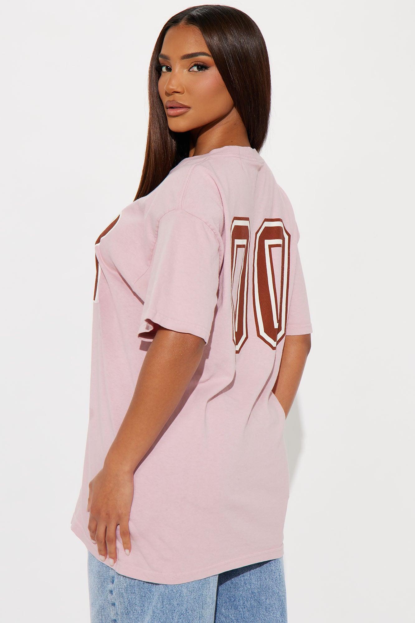 Very Sporty Bow T-Shirt - Mauve Product Image