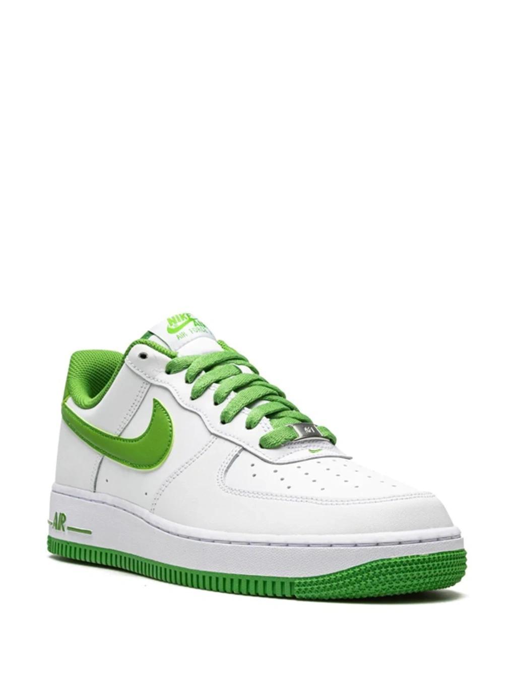 Air Force 1 '07 Sneakers In White And Green Product Image