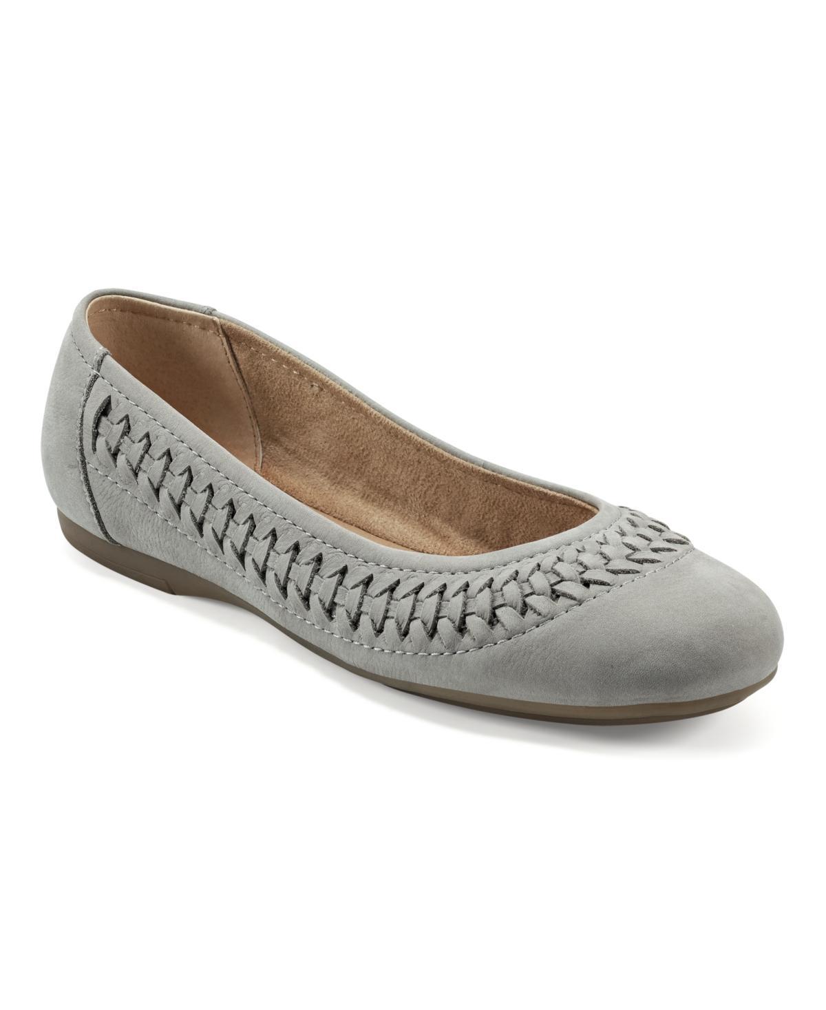 Earth Womens Jett Woven Round Toe Slip-on Dress Flats Product Image