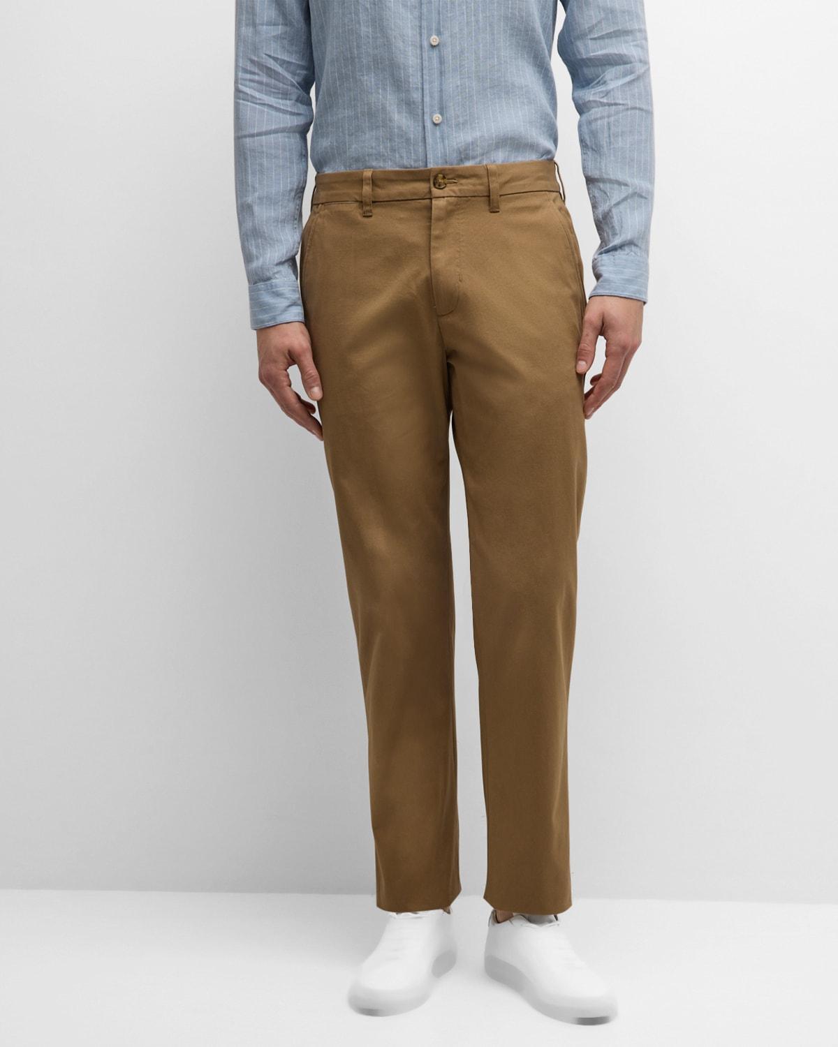 Vince Relaxed Cotton Chino Pants Product Image