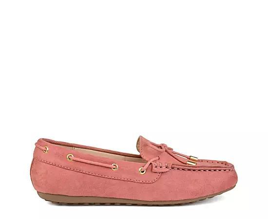 Journee Collection Thatch Womens Loafers Blue Product Image