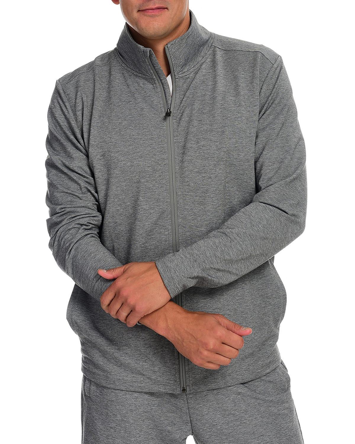 Mens Avon Lounge Zip-Up Performance Sweater Product Image