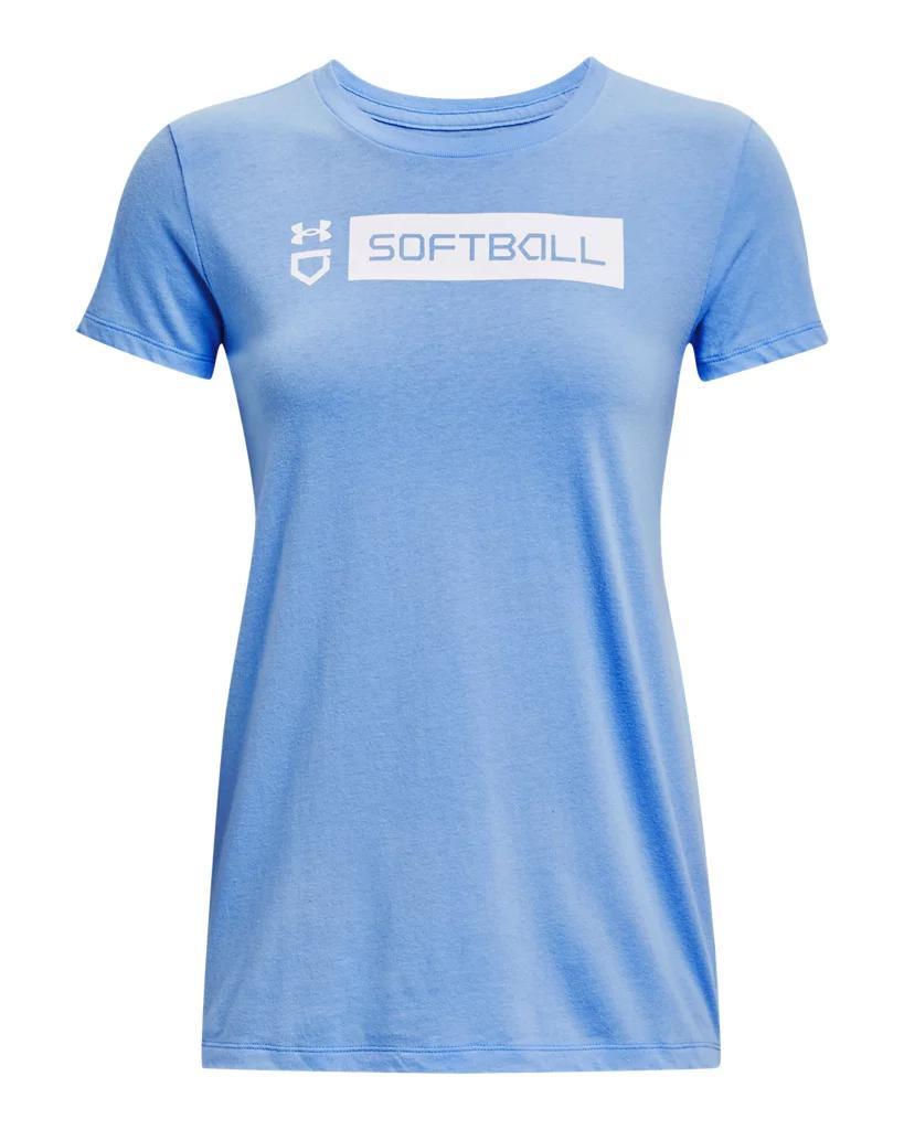 Women's UA Softball Bar Short Sleeve Product Image