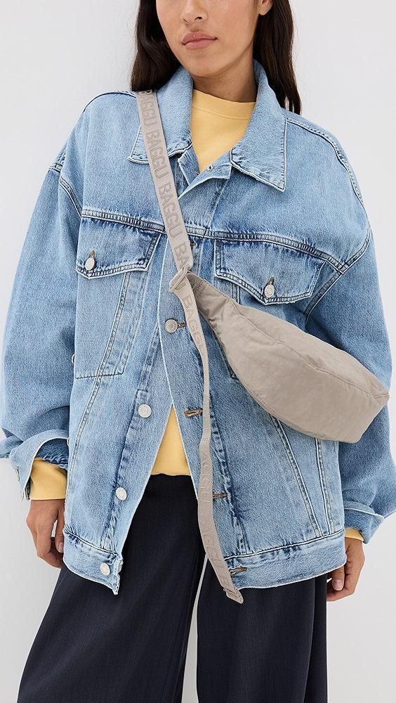 BAGGU Small Nylon Crescent Bag | Shopbop Product Image