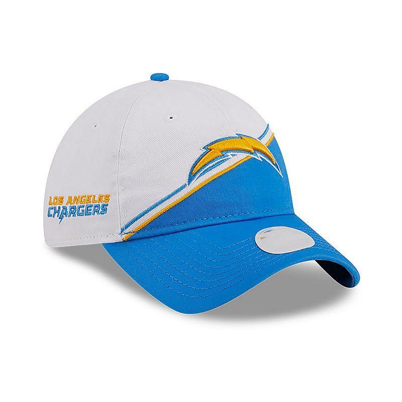 Womens New Era /Powder Blue Los Angeles Chargers 2023 Sideline 9TWENTY Adjustable Hat Product Image