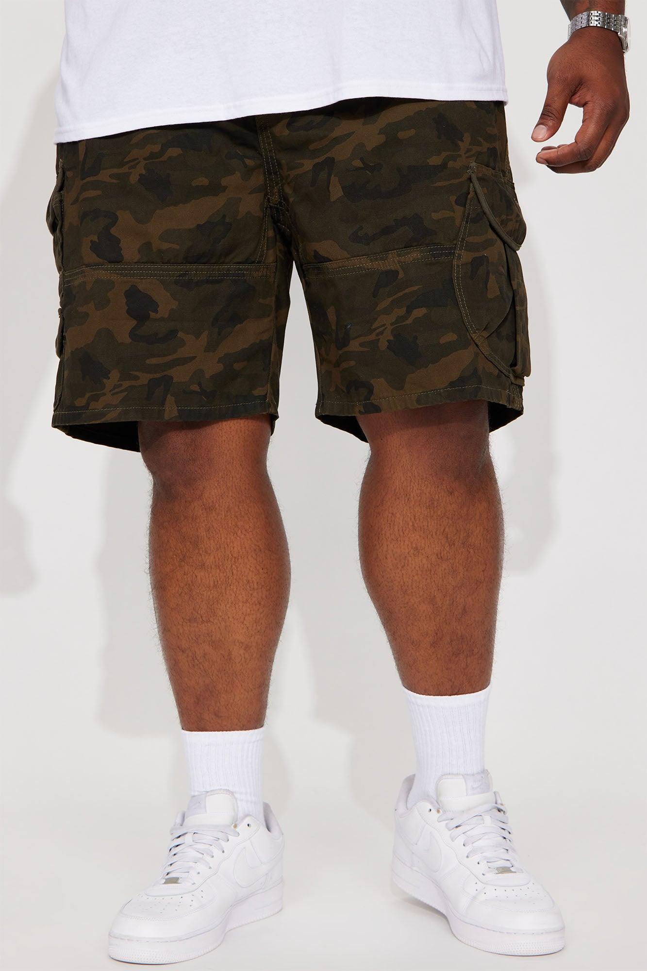 Next Moves Twill Cargo Shorts - Camouflage Product Image