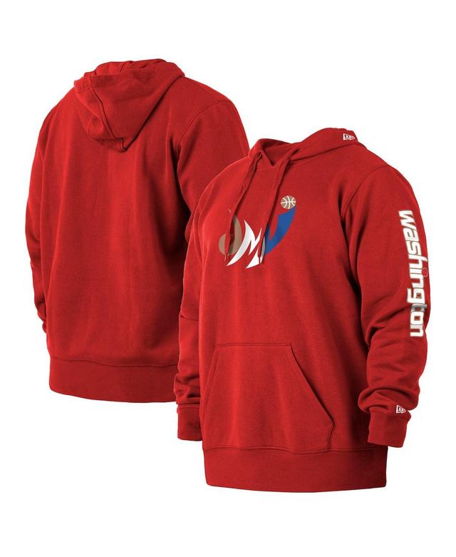 Mens New Era Black Miami Heat 2021/22 City Edition Big and Tall Pullover Hoodie Product Image