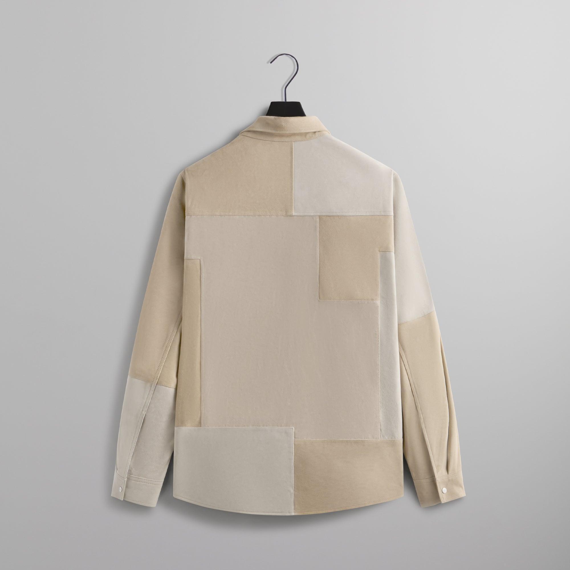 Kith Mixed Suede Apollo Shirt - Malt Male Product Image