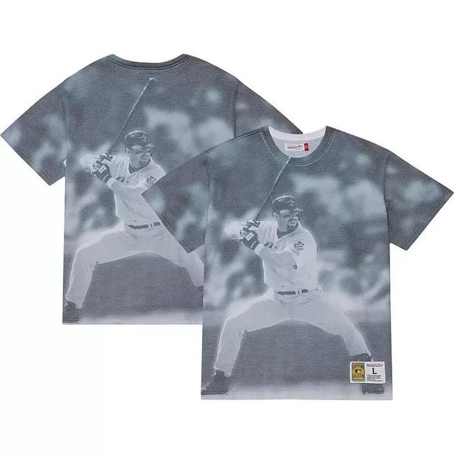 Mens Mitchell & Ness Jeff Bagwell Houston Astros Cooperstown Collection Highlight Sublimated Player Graphic T-Shirt Product Image