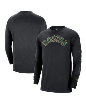 Mens Nike Black Boston Celtics 2023/24 City Edition Max90 Expressive Long Sleeve T-shirt Product Image