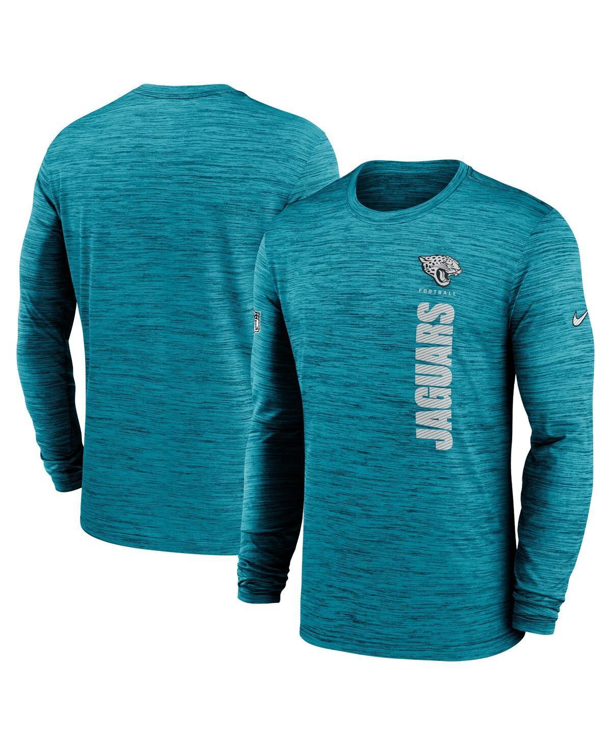 Nike Mens Teal Jacksonville Jaguars 2024 Sideline Velocity Performance Long Sleeve T-Shirt Product Image