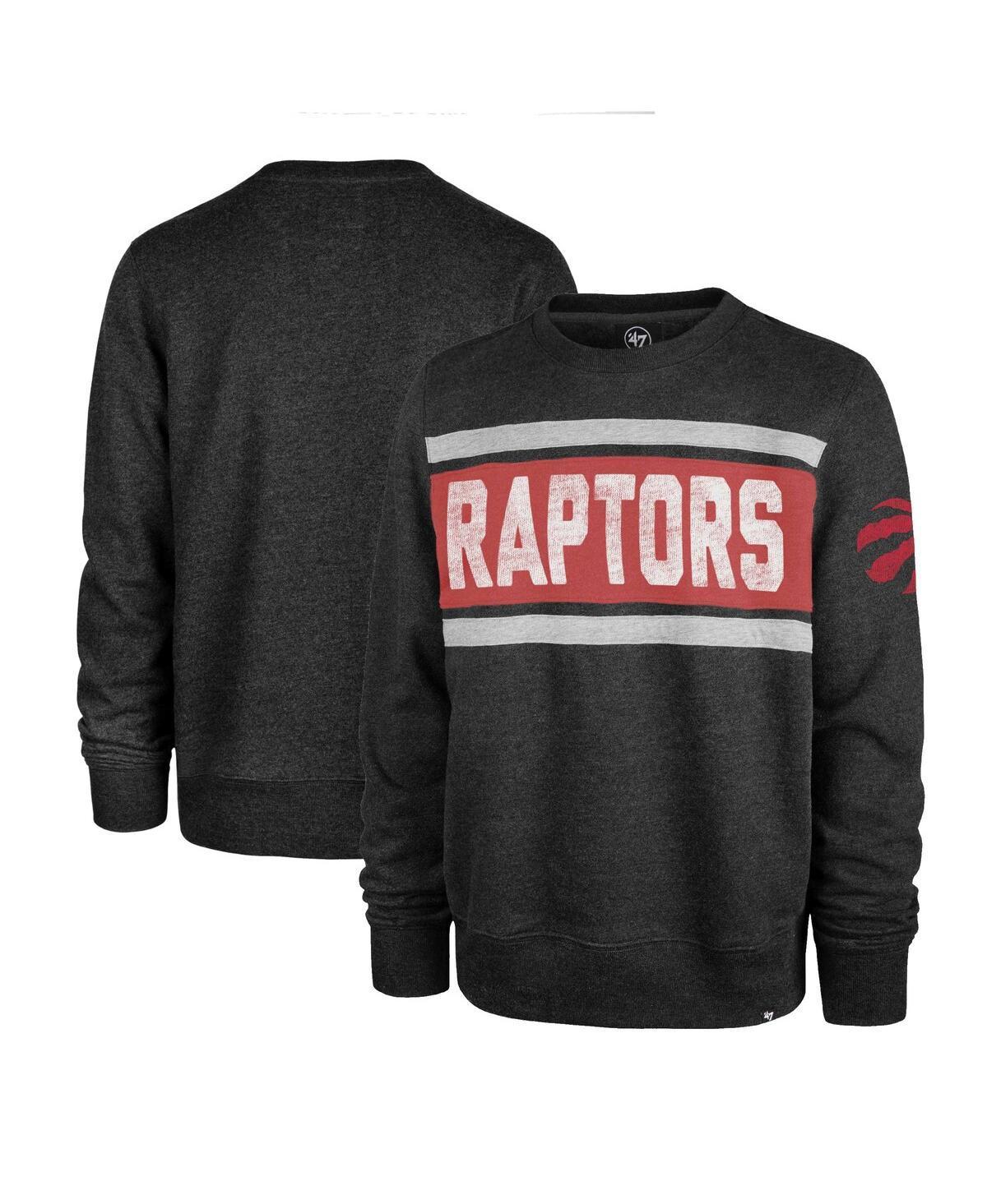 Mens 47 Heather Black Portland Trail Blazers Tribeca Emerson Pullover Sweatshirt Product Image