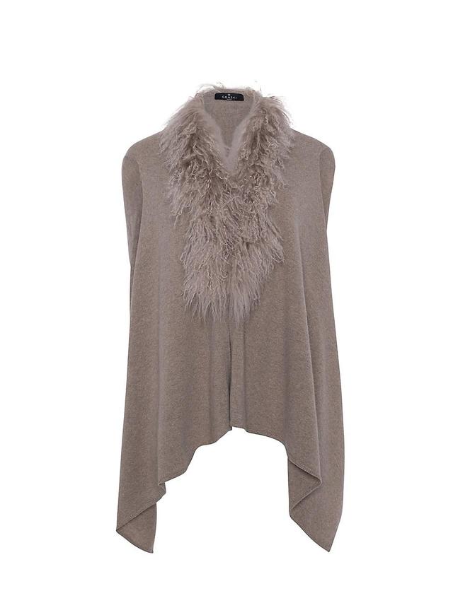 Womens Cashmere and Merino Wool Vest Product Image