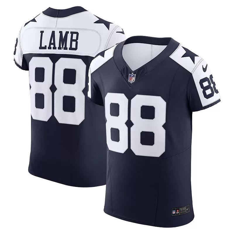 Mens Nike CeeDee Lamb Dallas Cowboys Alternate Vapor F.U.S.E. Elite Jersey Blue Product Image