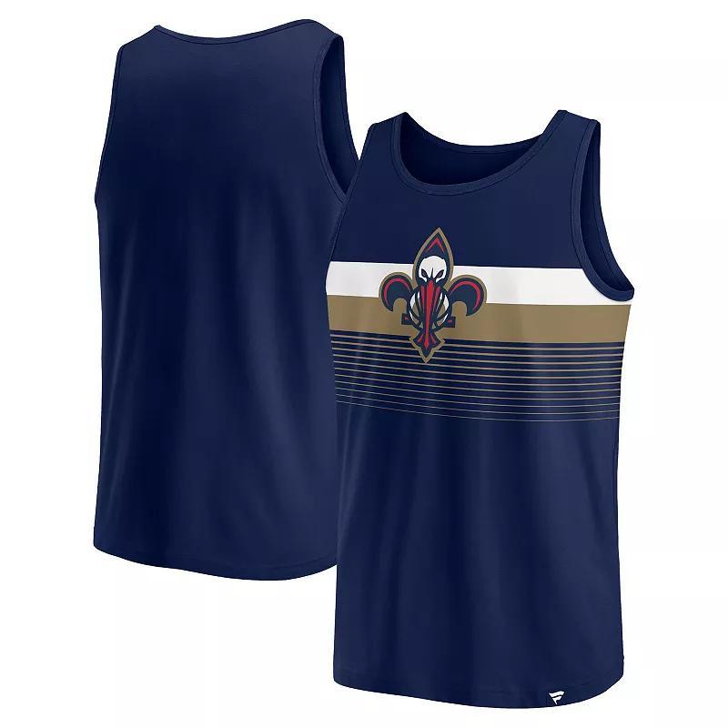 Fanatics Mens New Orleans Pelicans Wild Game Tank Top Product Image