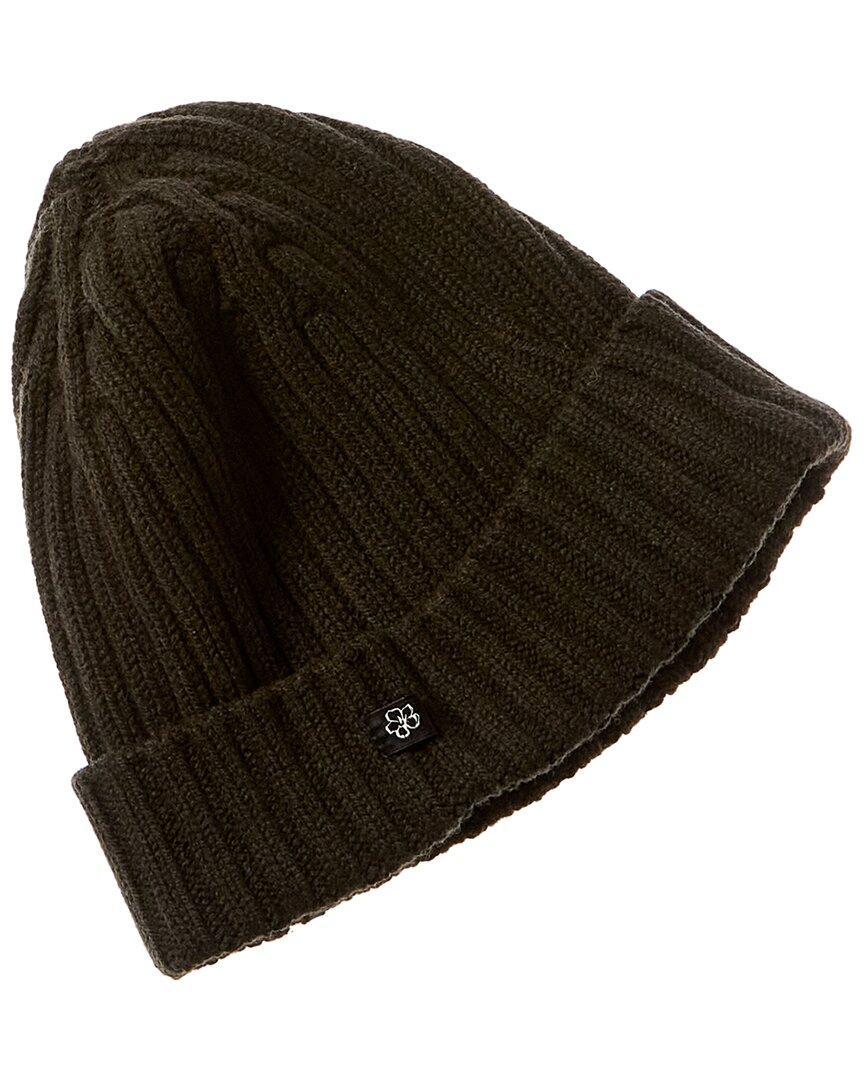 Oakland Wool & Cashmere-blend Beanie In Green Product Image