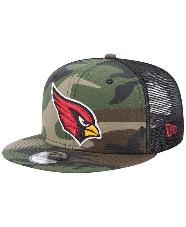 Men's New Era Camo Arizona Cardinals Classic Trucker 9FIFTY Snapback Hat Product Image