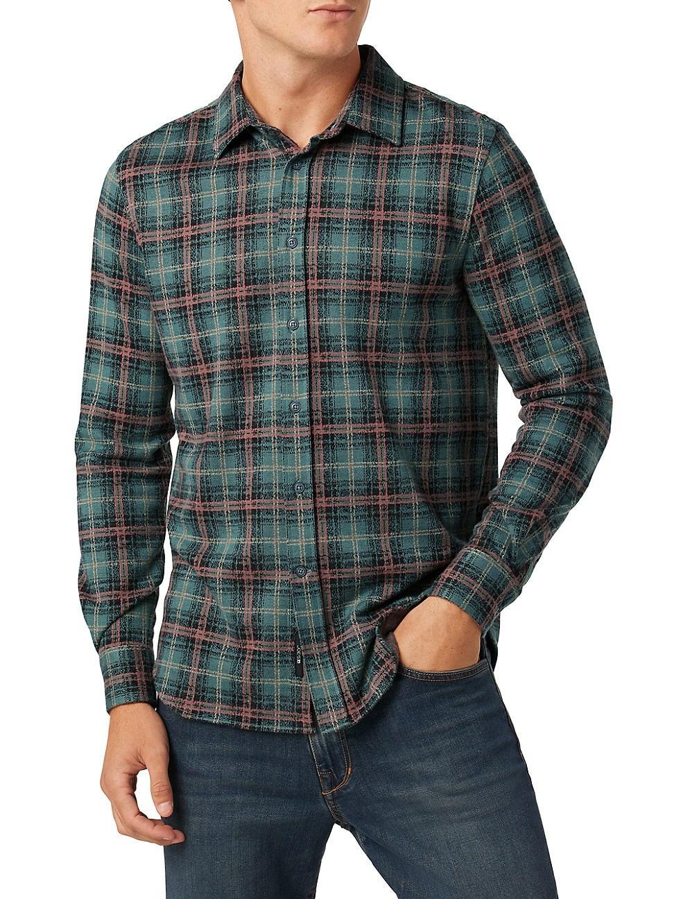 Mens The Logger Plaid Knit Shirt Product Image