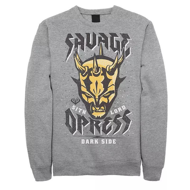 Mens Star Wars: Clone Wars Savage Opress Dark Side Portrait Sweatshirt Product Image