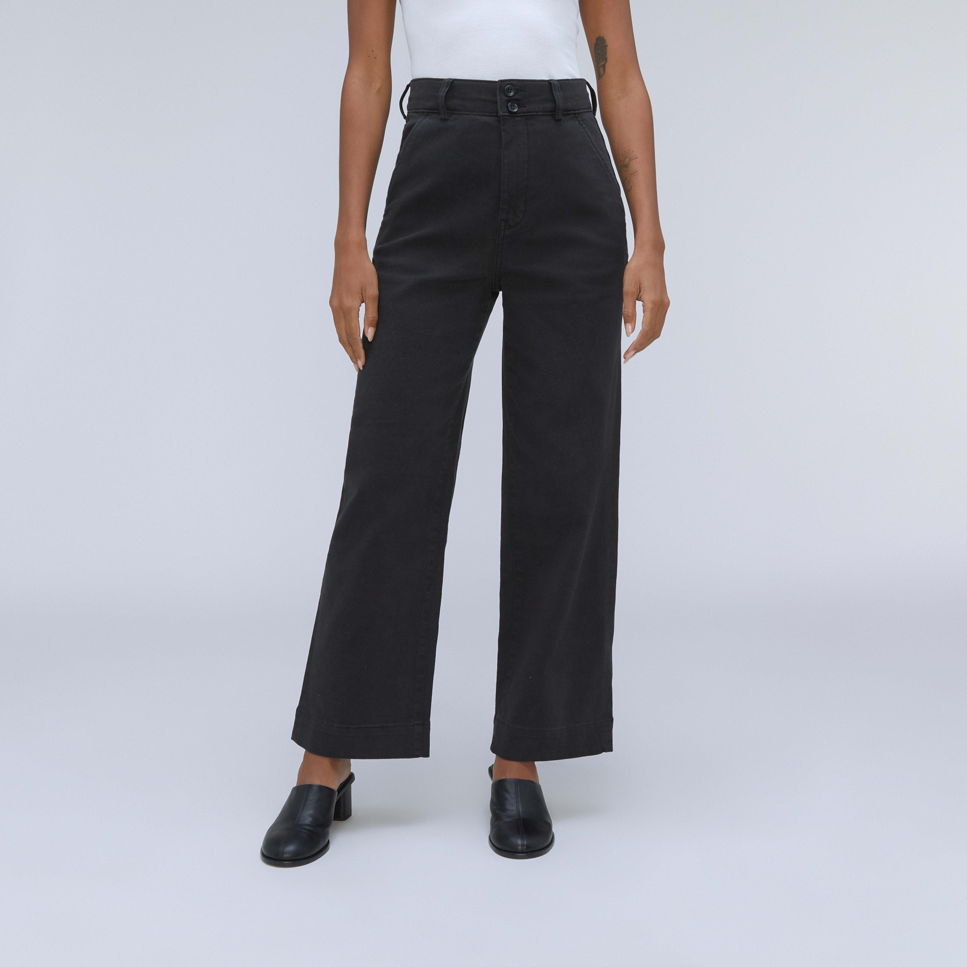 The Organic Wide-Leg Pant Product Image