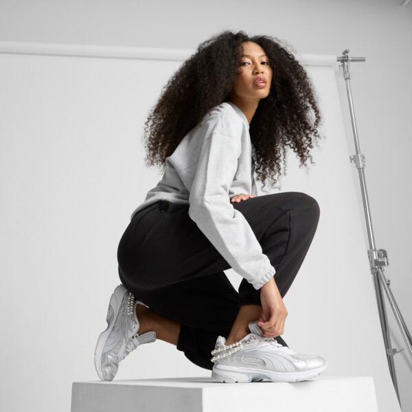 PUMA Extos Feminine Pack Women's Sneakers in Silver/White Product Image