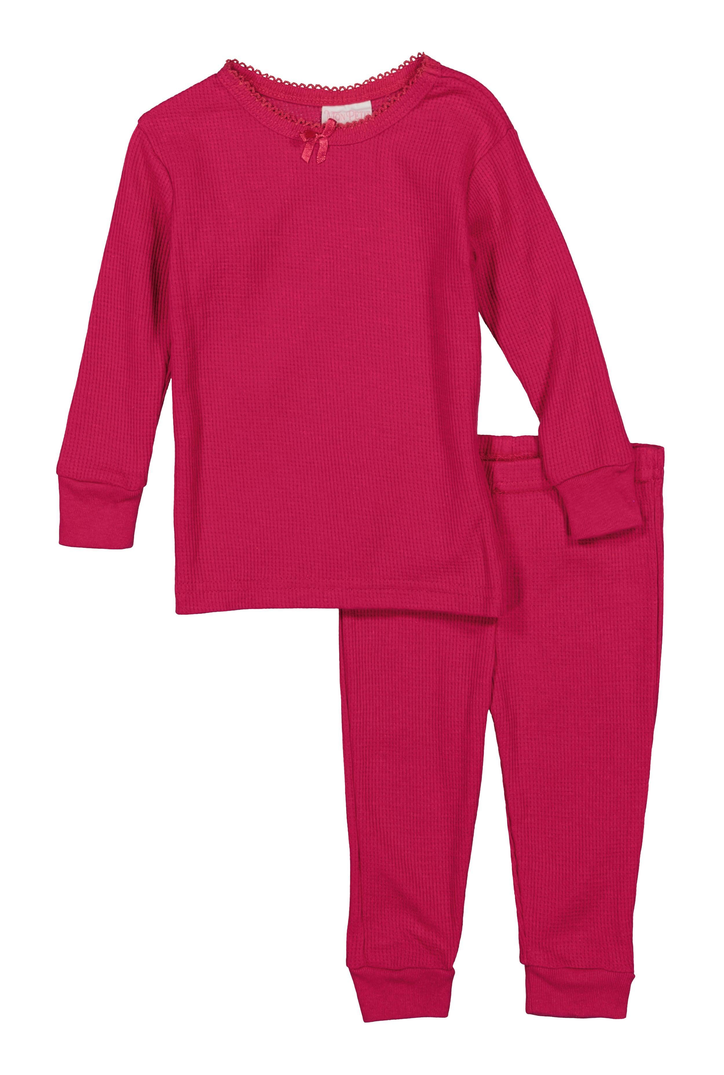 Womens Baby Girls 12-24M Thermal Top and Pants Set Product Image