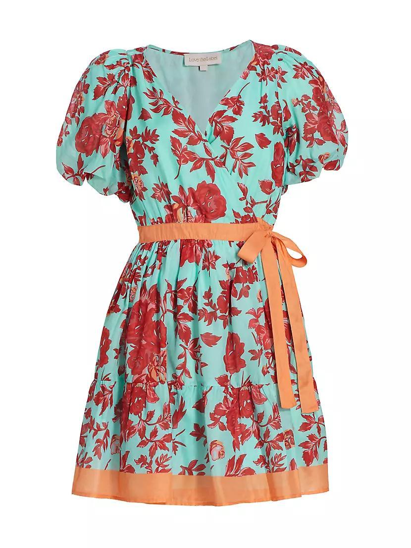 Ana Floral Wrap Dress product image