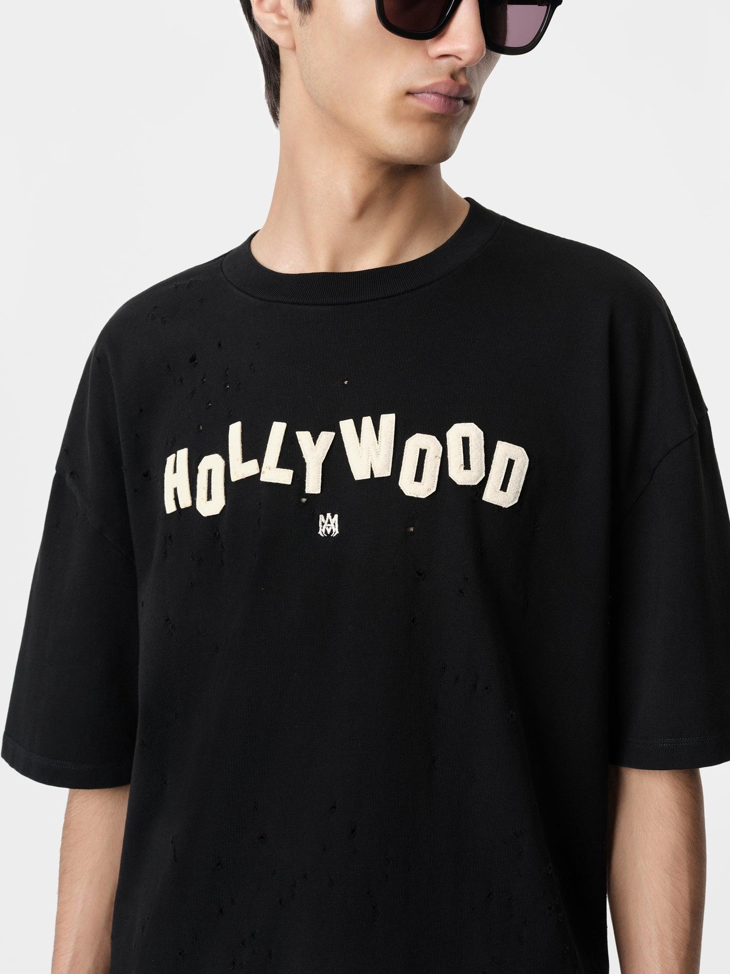 HOLLYWOOD SHOTGUN OVERSIZED TEE - Black Male Product Image