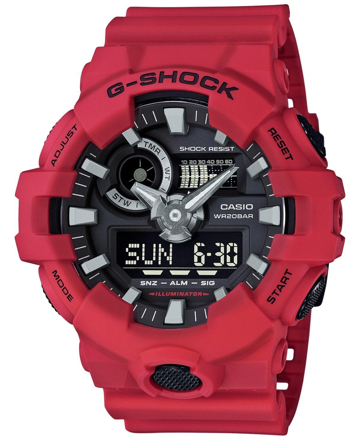 G-Shock Red Resin-Band Ana-Digi Watch Product Image