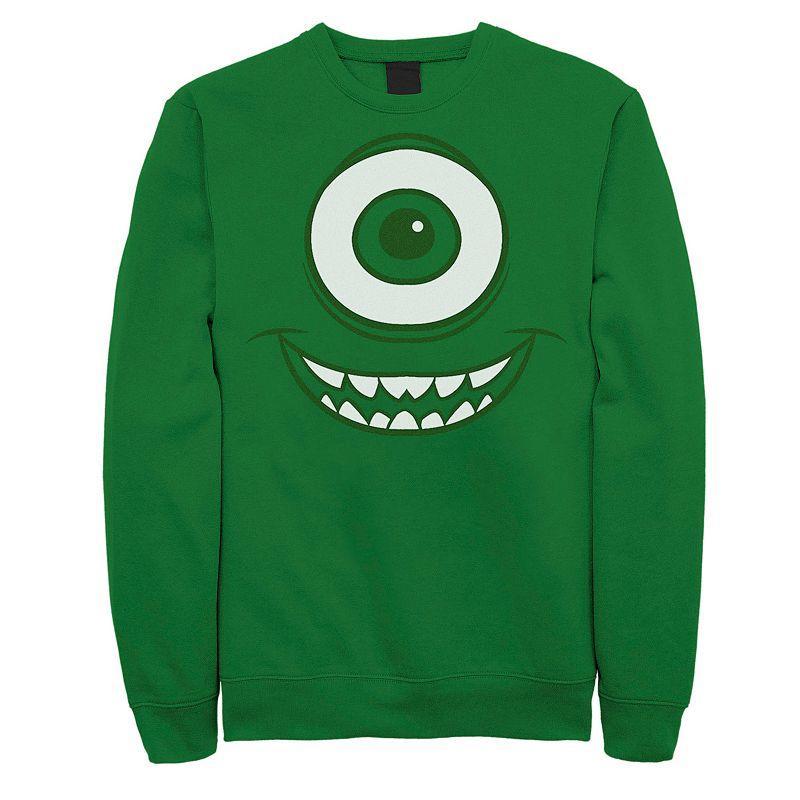 Mens Disney / Pixar Monsters Inc. Mike Wazowski Eye Sweatshirt Product Image