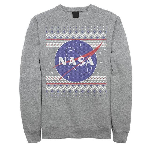 Mens NASA Logo Christmas Sweatshirt Product Image