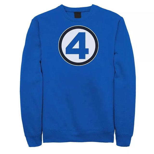 Mens Marvel Fantastic Four Bold Center Chest Logo Sweatshirt Product Image