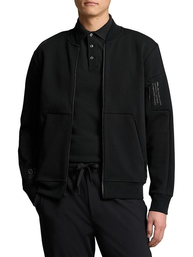 Mens All Weather Sweatshirt Bomber Jacket Product Image