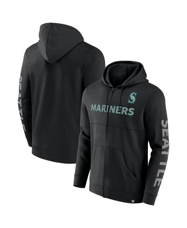 Mens Fanatics Branded Seattle Mariners Ace Hoodie Full-Zip Sweatshirt Product Image