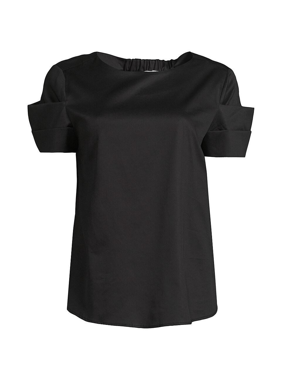 Womens Samara Cotton Short-Sleeve Blouse Product Image