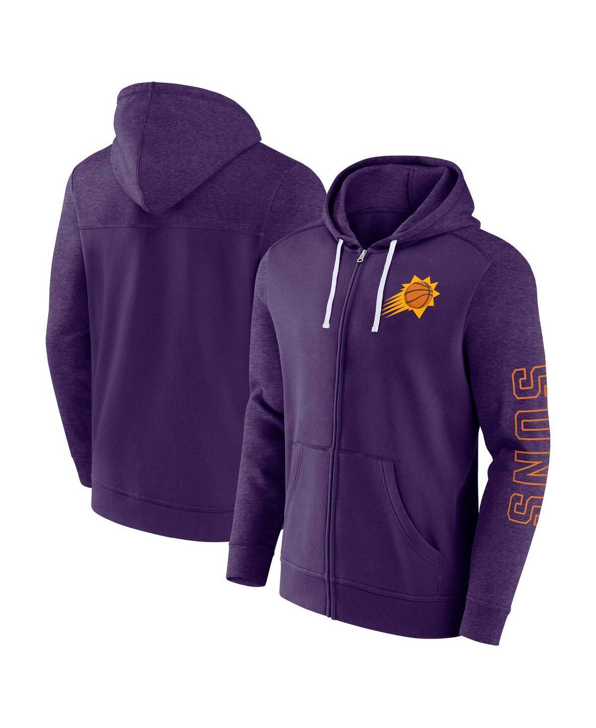 Mens Fanatics Branded Purple Phoenix Suns Offensive Line Up Full-Zip Hoodie Product Image