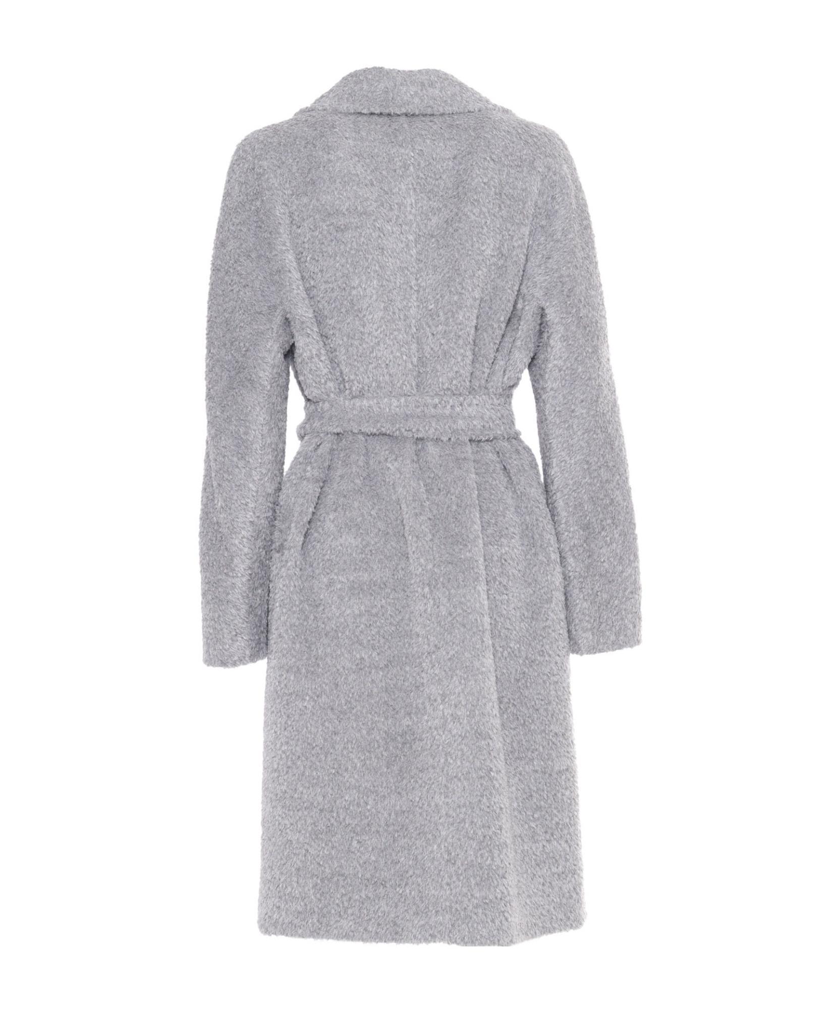 MAX MARA Galante Medium Grey Coat In Gray Product Image