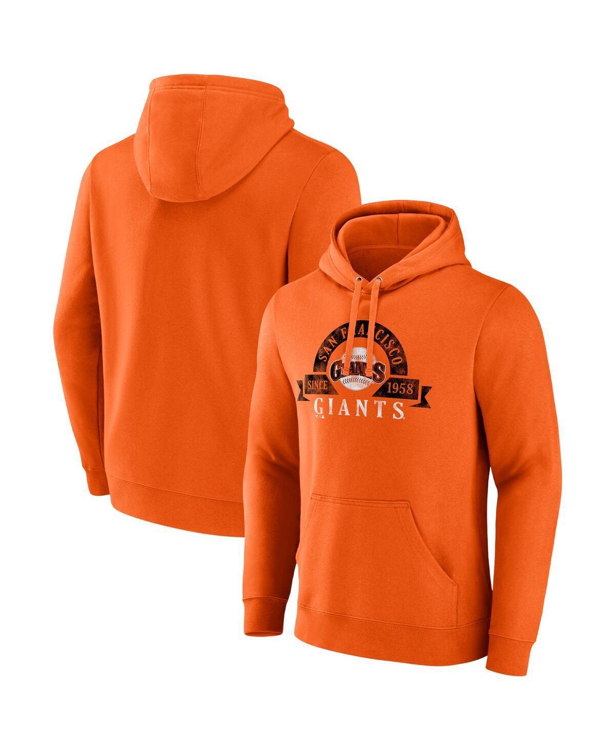 Mens Majestic San Francisco Giants Utility Pullover Hoodie Product Image