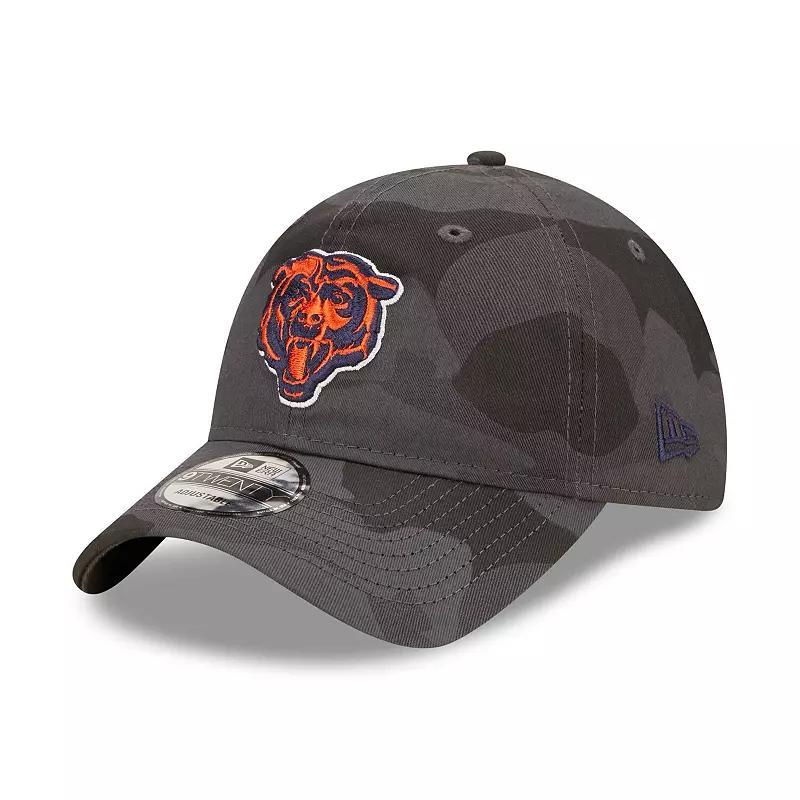 Mens New Era Camo Chicago Bears Core Classic 2.0 9TWENTY Adjustable Hat Product Image