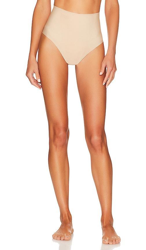 Womens Zone Smoothing High-Waist Thong Product Image